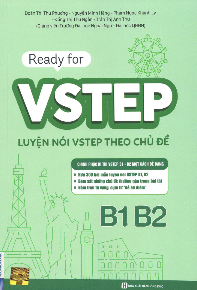 Ready for Vstep Luyện nói Vstep theo chủ đề Vstep Speaking B1 B2