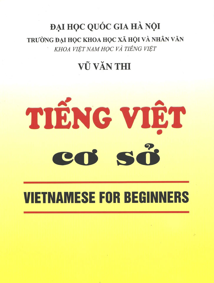 Tiếng Việt cơ sở, Vietnamese for beginners, Vũ Văn Thi