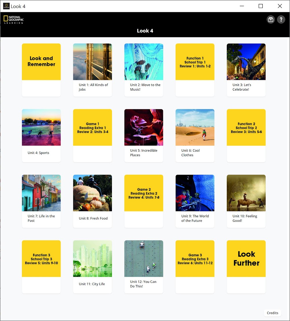 Look 4 Classroom Presentation Tool (itools), National Geographic Learning