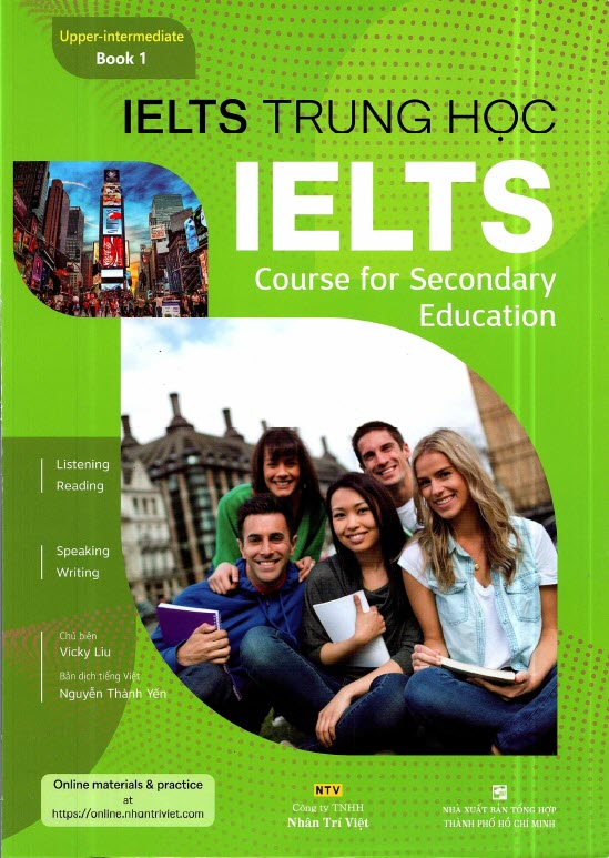 Ielts Trung Học, Upper-Intermediate Book 1, Ielts Course for Secondary Education, Vicky Liu
